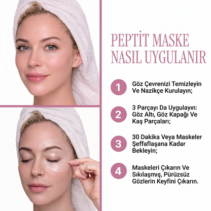 Peptit Bazlı Derin Kolajen Göz 360° Maske™