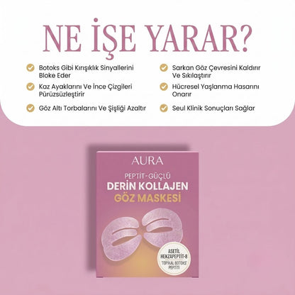 Peptit Bazlı Derin Kolajen Göz 360° Maske™